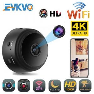 4K Mini WiFi IP Camera Hidden Built-in Battery CCTV Wireless Micro Night Vision Home Monitor