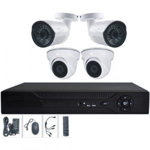 Cctv 2.0Mp AHD Cameras & 4 Channel 1080N AHD DVR