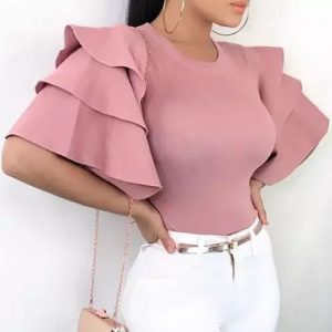 Ladies Women Gorgeous Top - Peach