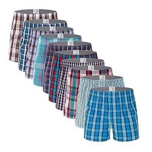 VICTAN 6 Pieces Men Boxers Colors May Vary