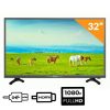 Hisense 32-Inch A5200 Satellite TV + 12 Months Warranty- Black