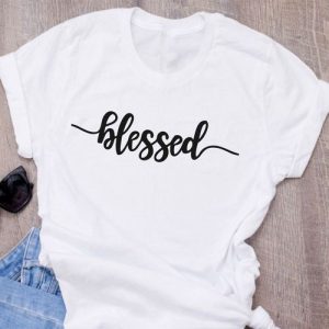 BLESSED T-SHIRT - WHITE