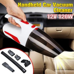 Portable 120W 12V Handheld Car Vacuum Cleaner Waterproof Wet & Dry Duster Dirt