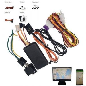 Accurate Car Tracker With GSM-GPRS-GPS - Black