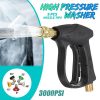 High Pressure Washer 3000 PSI With 5 Nozzles For Car