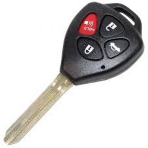 Toyota CAMRY COROLLA MATRIX RAV 4 REPLACEMENT 3+1 BUTTONS KEY ENTRY SHELL