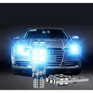 2pcs Car T10 Super Bright Led Driving Light Modification Flash Decorative Light Bulb (2 Pieces = 1 Set)