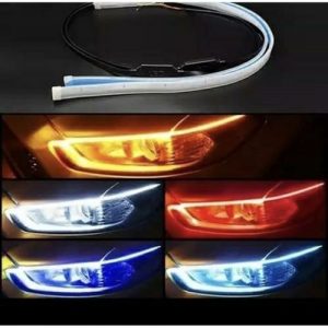 Universal 7 Color Head Lamp Strip Running Light